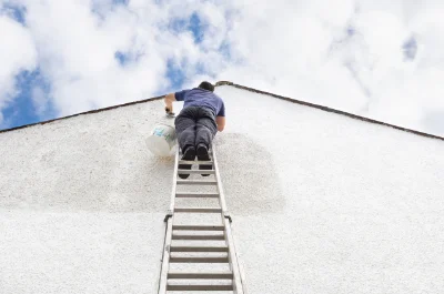 Peinture extérieure à Sizun — façades et ravalement